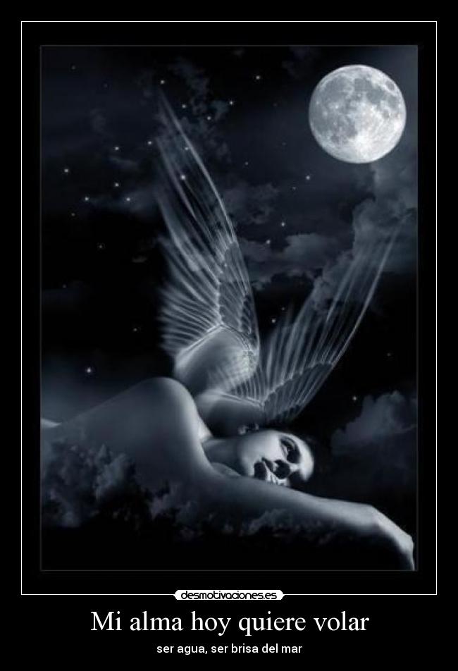 Mi alma hoy quiere volar - 