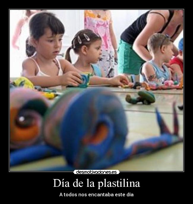 Día de la plastilina -