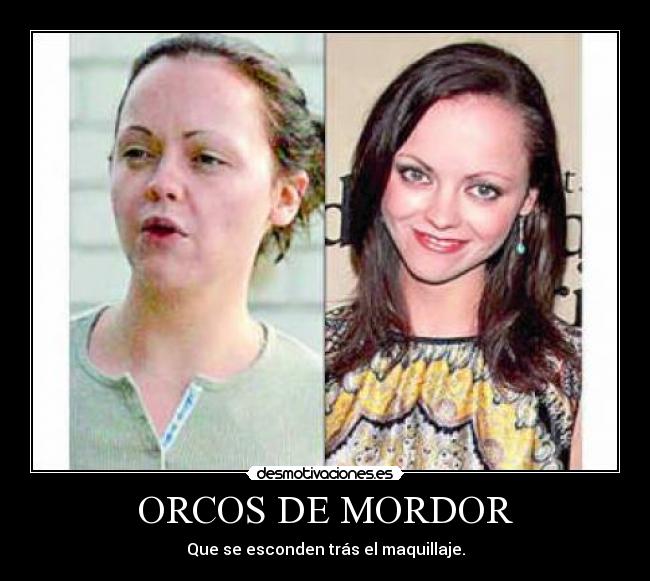 ORCOS DE MORDOR - Que se esconden trás el maquillaje.