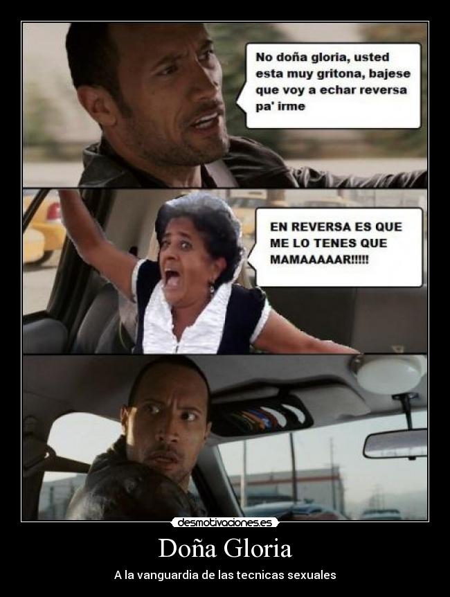 Doña Gloria - A la vanguardia de las tecnicas sexuales