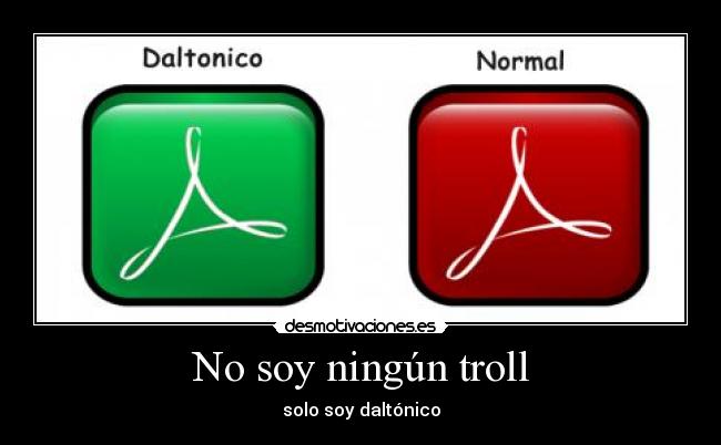 No soy ningún troll -