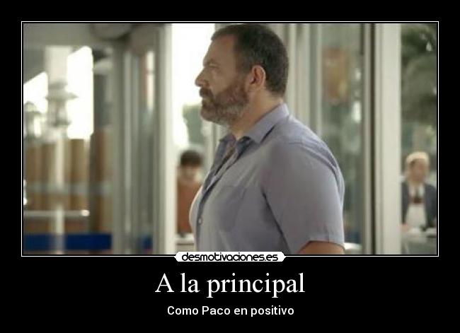 A la principal -