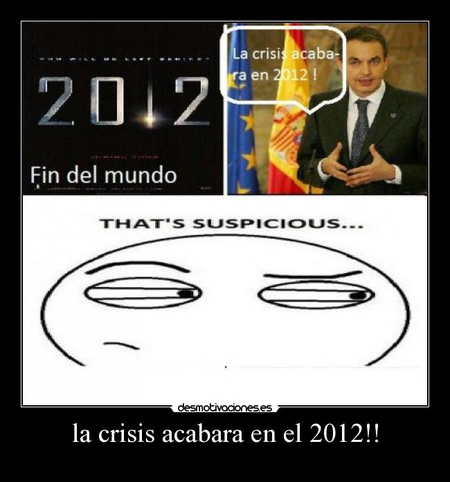 la crisis acabara en el 2012!! - 