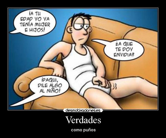 Verdades - como puños