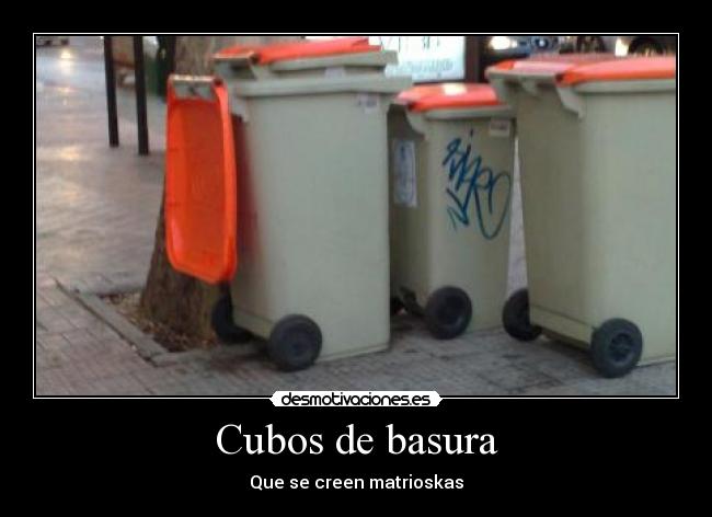 Cubos de basura - 