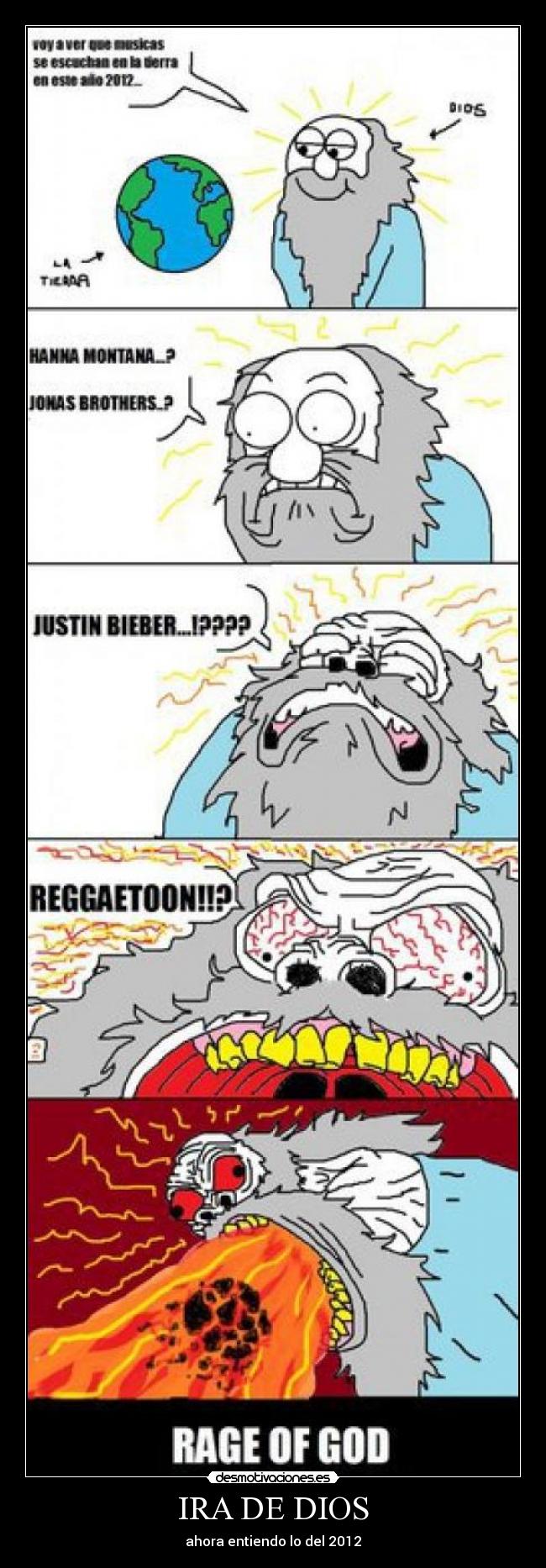 IRA DE DIOS - ahora entiendo lo del 2012