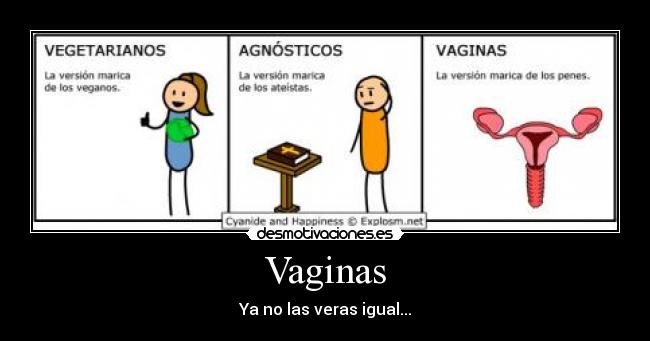 Vaginas - Ya no las veras igual...