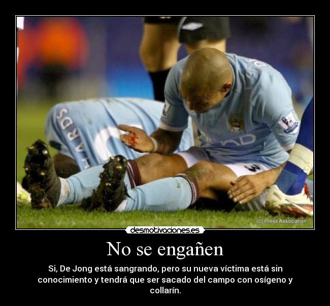 carteles jong golpe fortuito con micah richards desmotivaciones