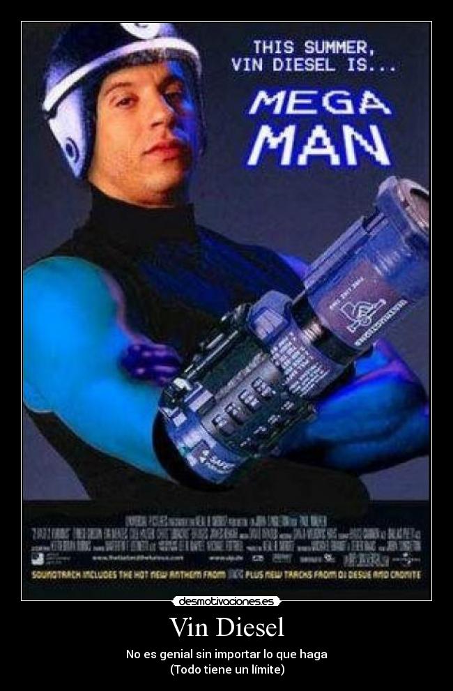 carteles vin diesel desmotivaciones