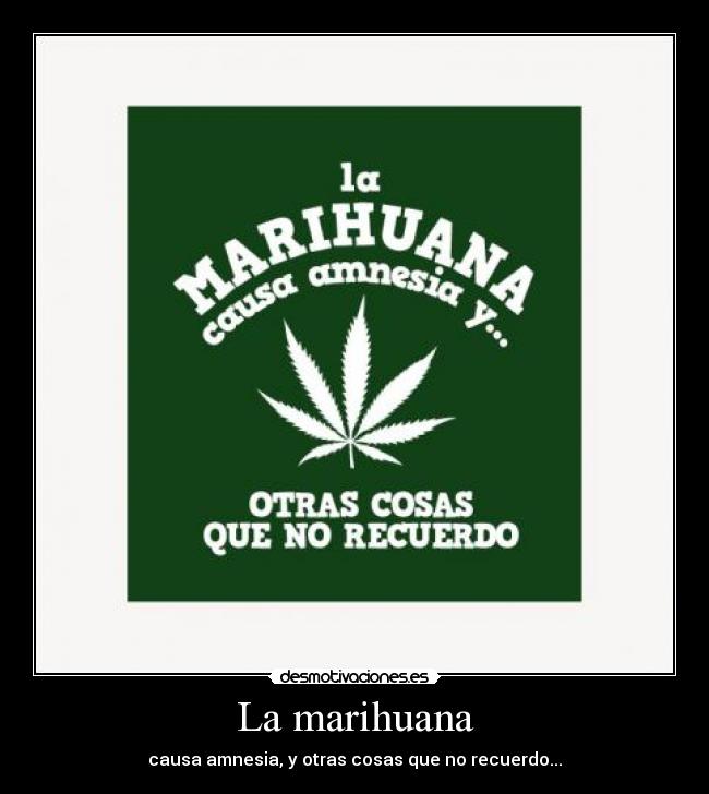 La marihuana - 