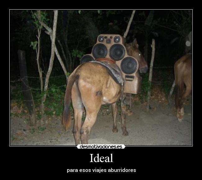 Ideal - para esos viajes aburridores