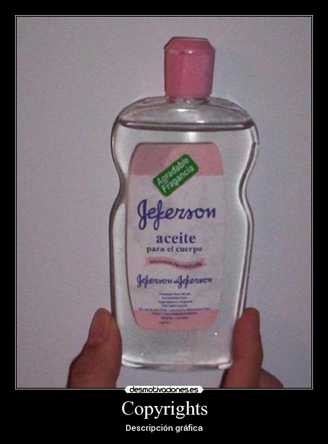 Copyrights - Descripción gráfica