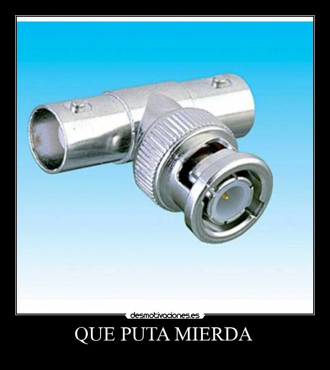 QUE PUTA MIERDA -