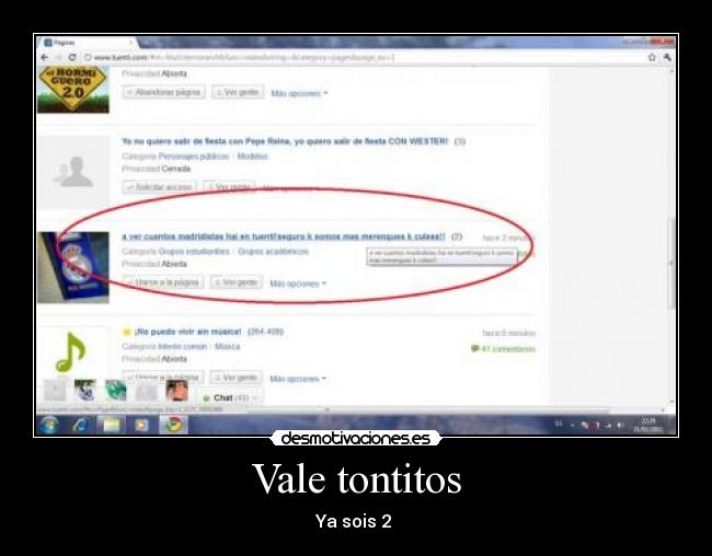 Vale tontitos - 