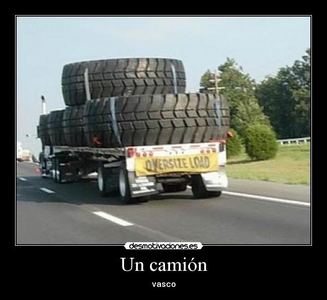 Un camión -