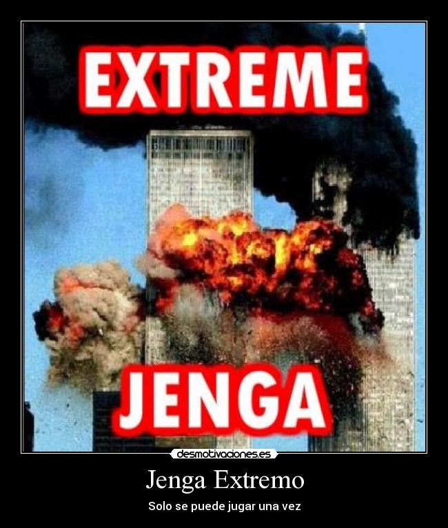 Jenga Extremo - Solo se puede jugar una vez
