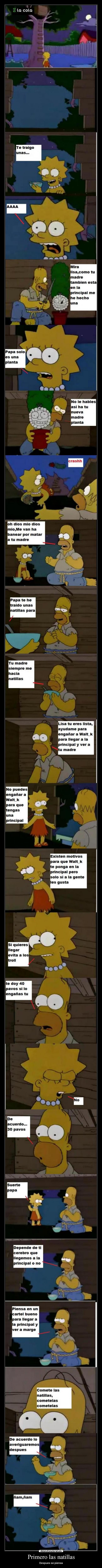 Primero las natillas - Despues se piensa