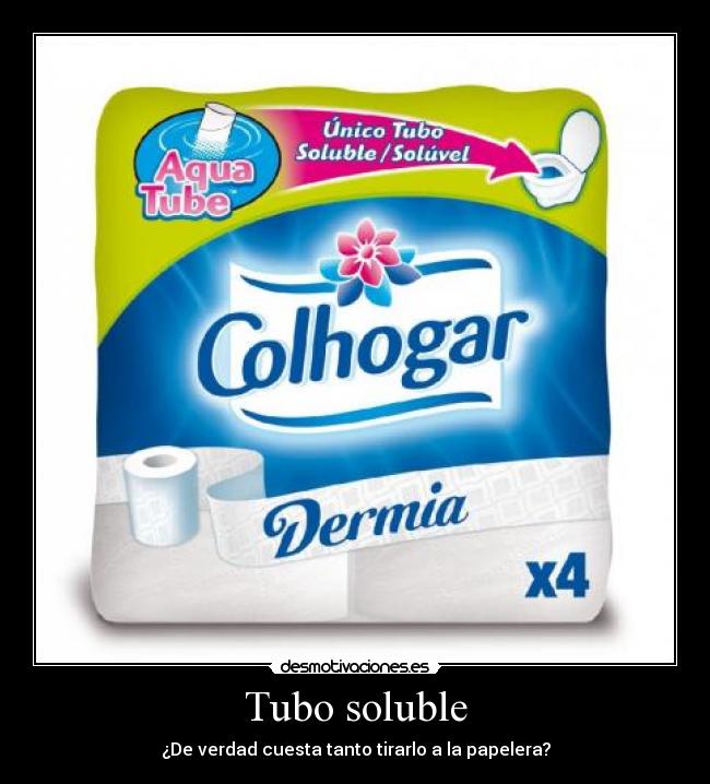 Tubo soluble - 