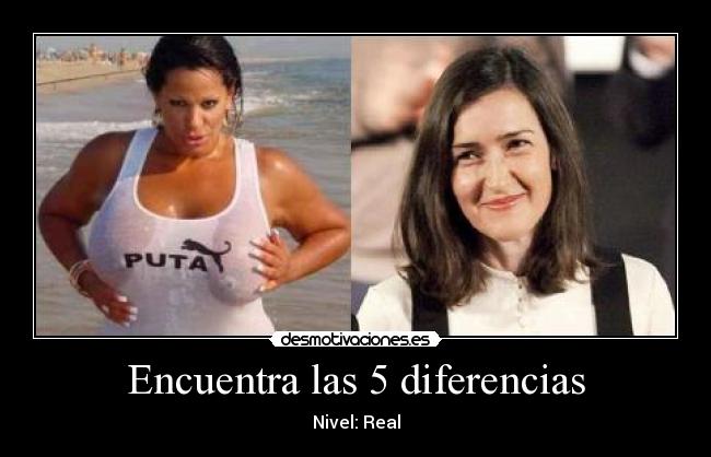 Encuentra las 5 diferencias -