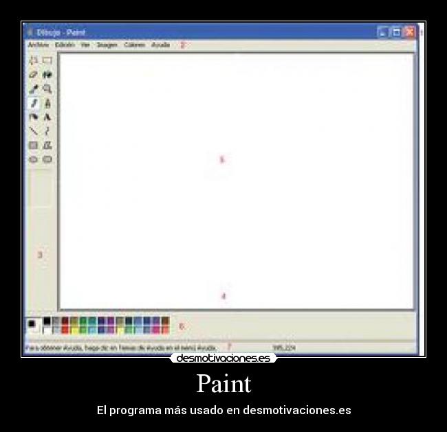 Paint - El programa más usado en desmotivaciones.es