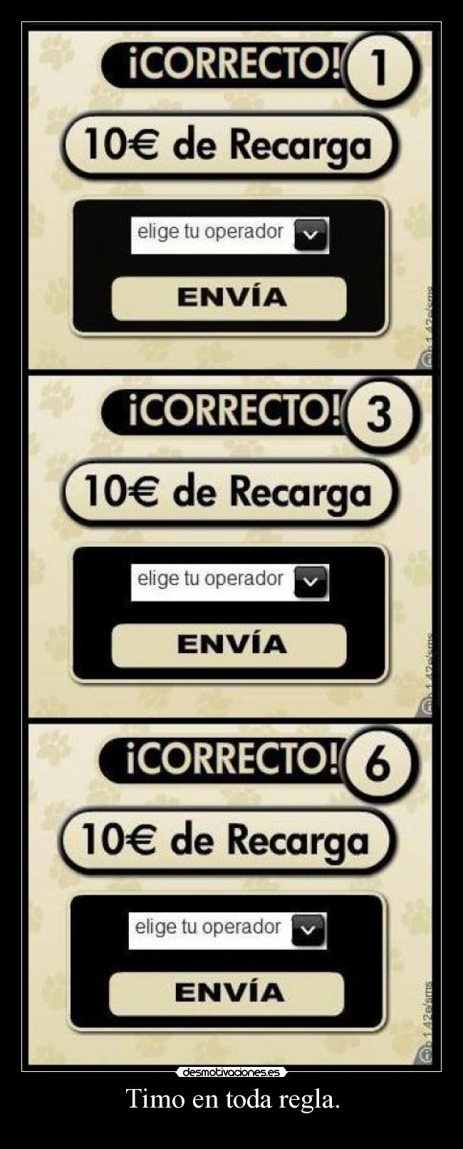 Timo en toda regla. -