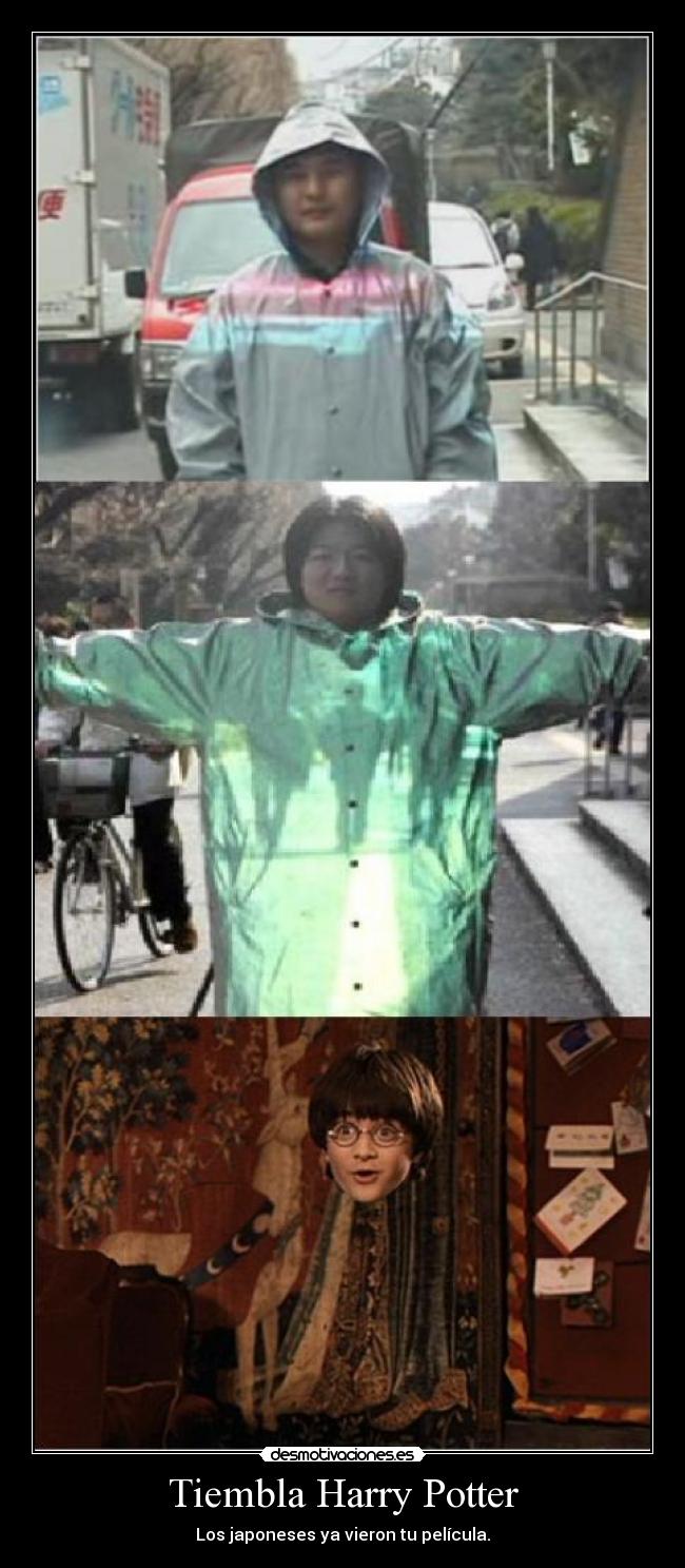 Tiembla Harry Potter - Los japoneses ya vieron tu película.