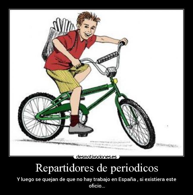 Repartidores de periodicos -
