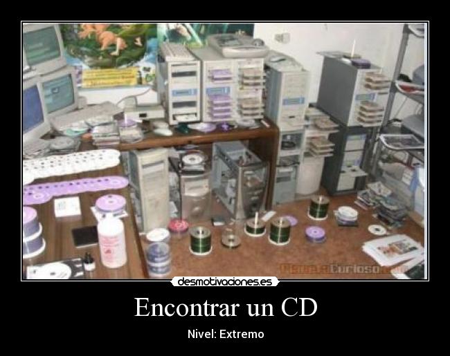 Encontrar un CD - Nivel: Extremo
