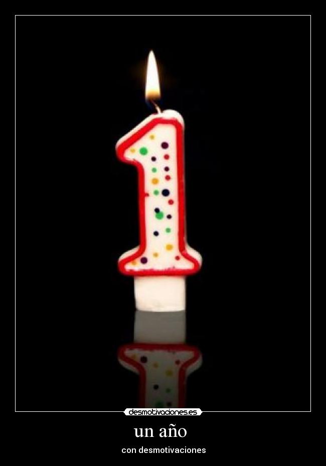un año -