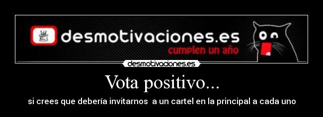 Vota positivo... - 