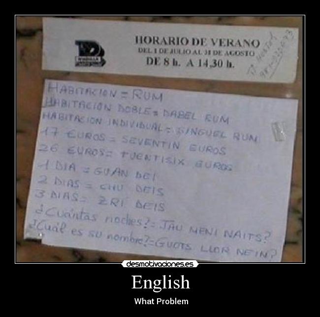 English -