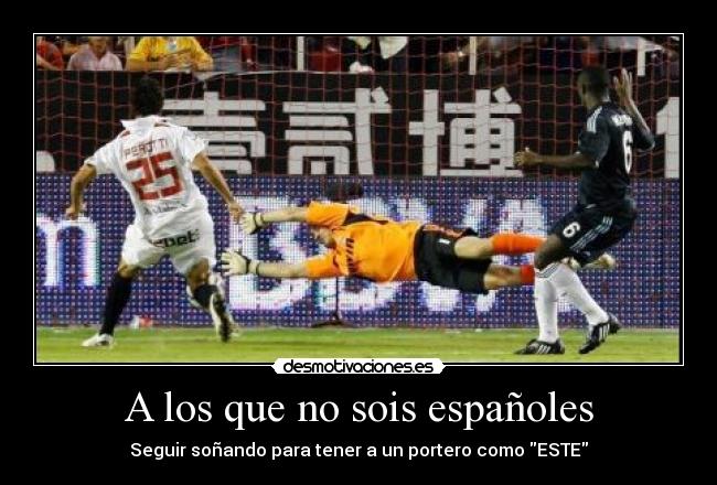 A los que no sois españoles -