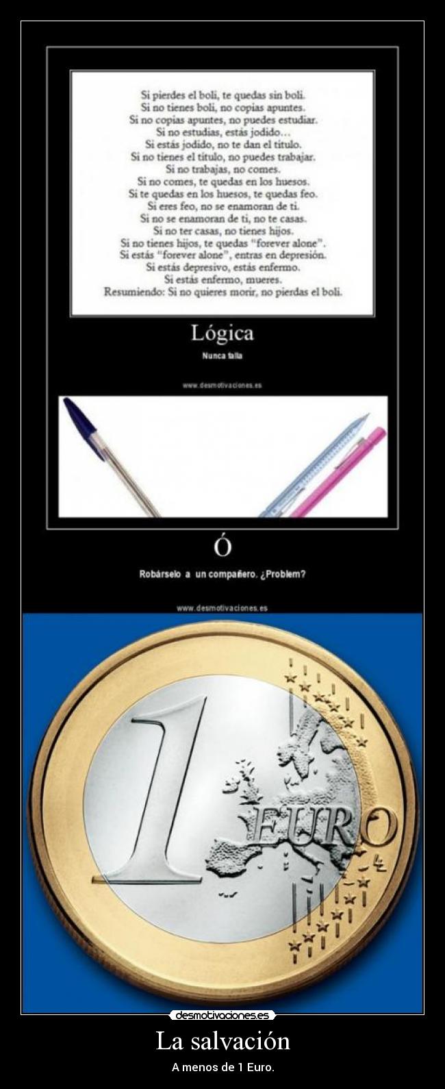 La salvación - A menos de 1 Euro.