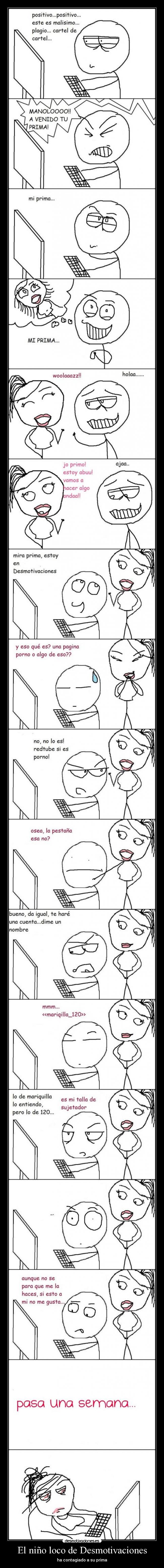 El niño loco de Desmotivaciones -