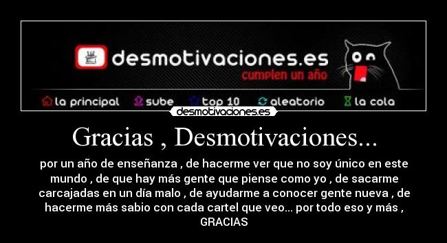 carteles desmotivaciones gracias desmotivaciones desmotivaciones