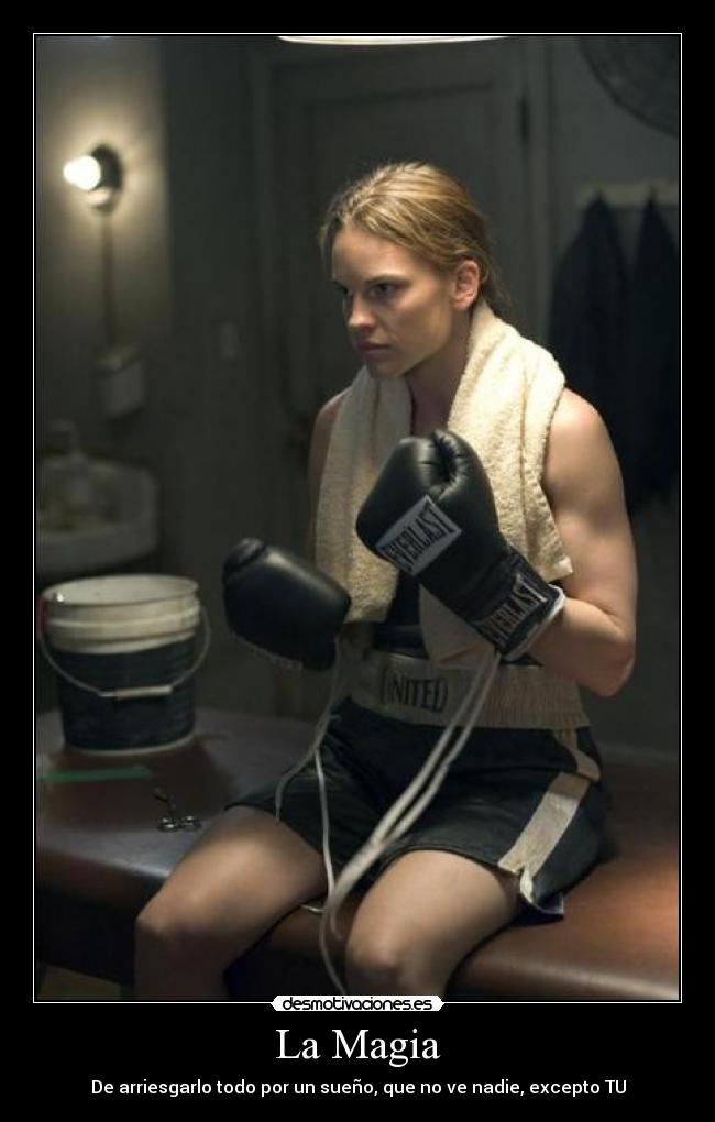 La Magia - De arriesgarlo todo por un sueño, que no ve nadie, excepto TU