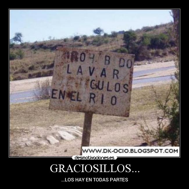 GRACIOSILLOS... -