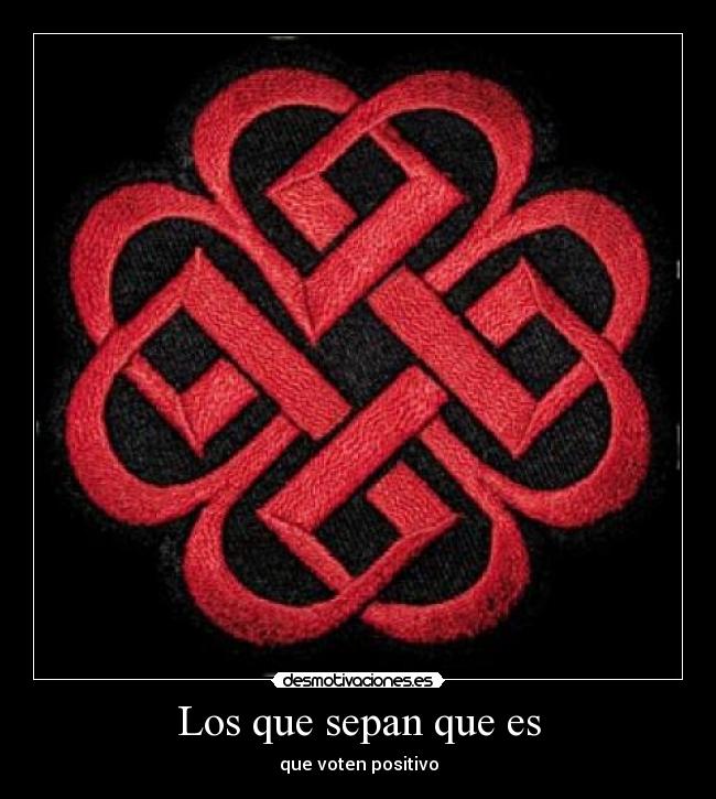 Los que sepan que es - que voten positivo