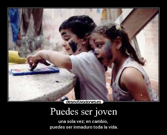 Puedes ser joven - 