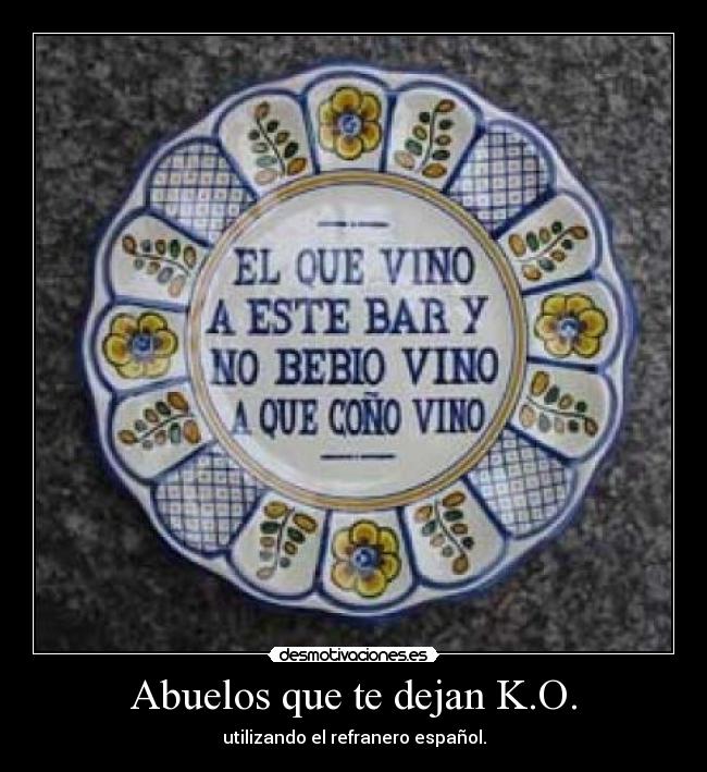 Abuelos que te dejan K.O. -