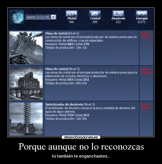 carteles ogame juego internet desmotivaciones