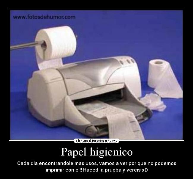 Papel higienico -