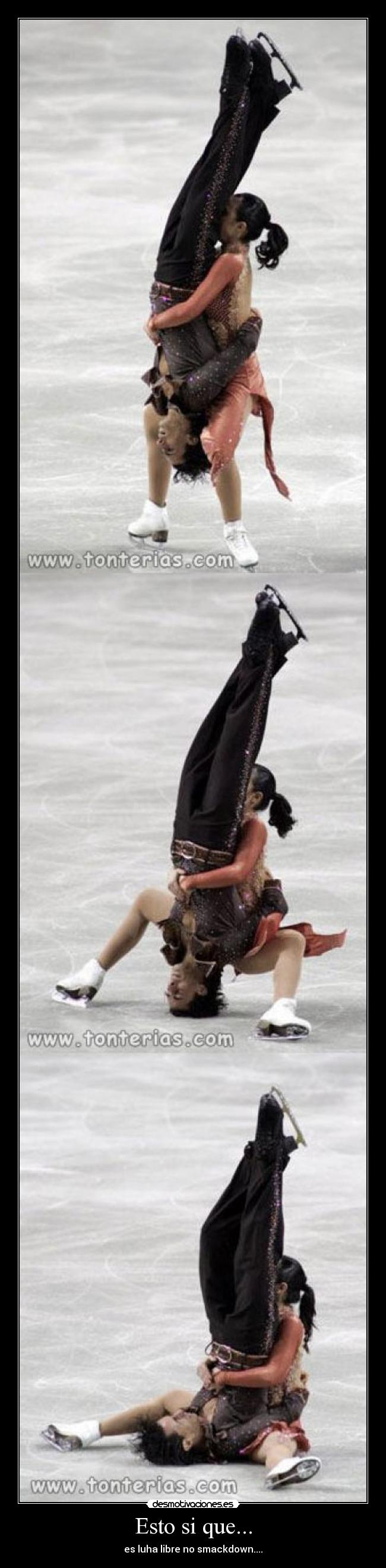 Esto si que... - es luha libre no smackdown....