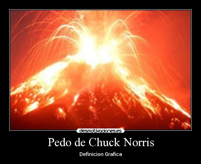 Pedo de Chuck Norris - Definicion Grafica