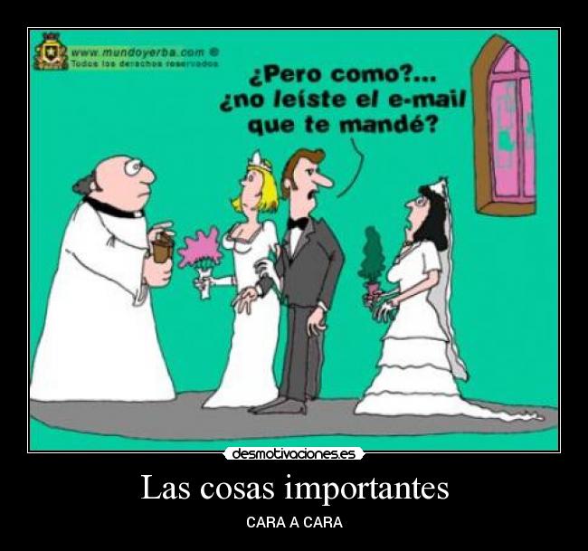 Las cosas importantes - 