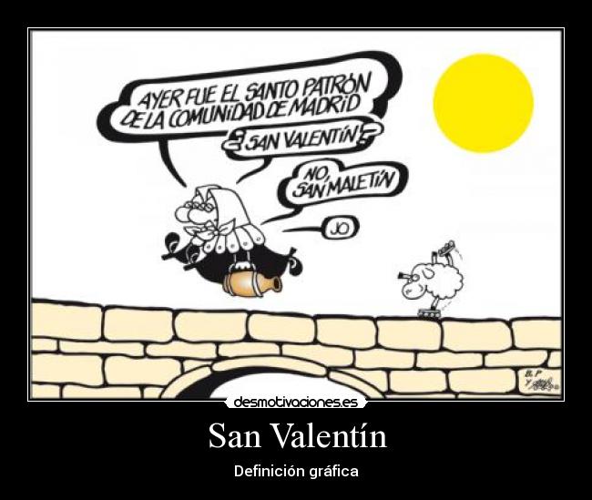 San Valentín - Definición gráfica