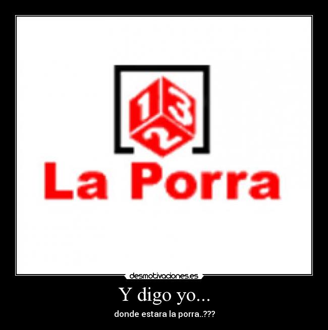 Y digo yo... - 