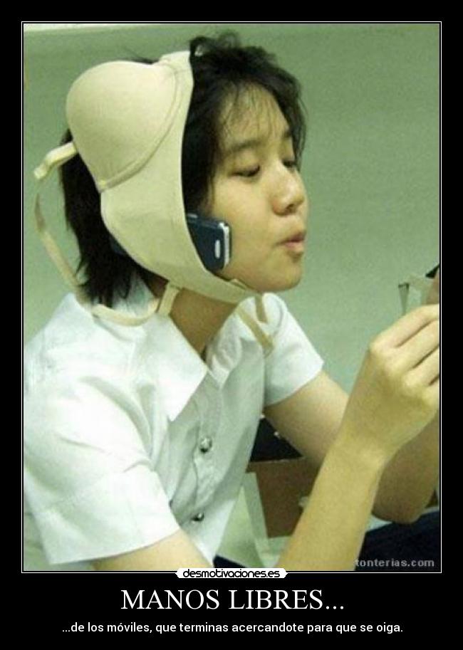 MANOS LIBRES... - 