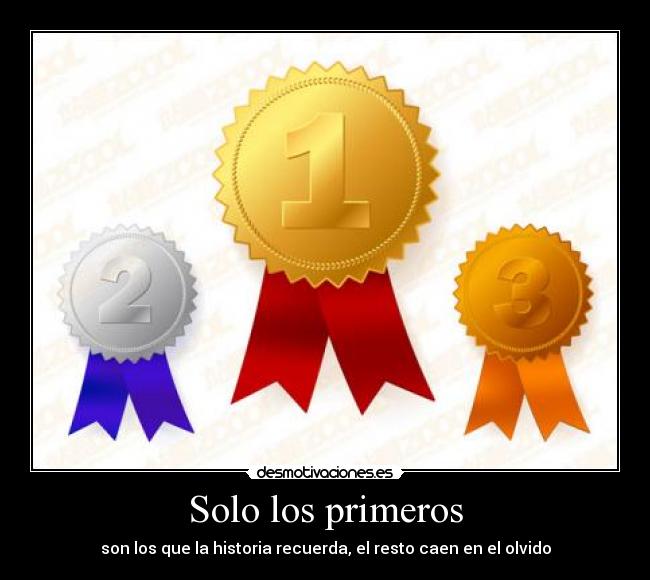 Solo los primeros - 