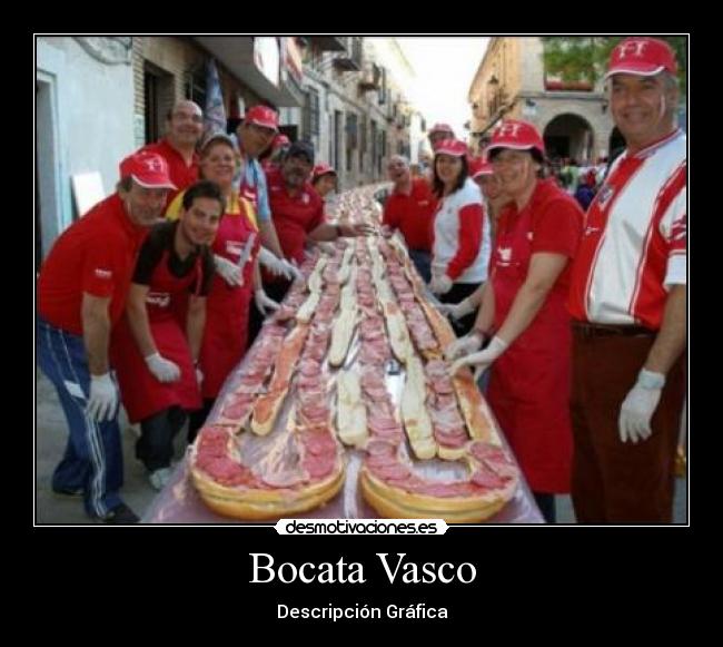 Bocata Vasco - Descripción Gráfica